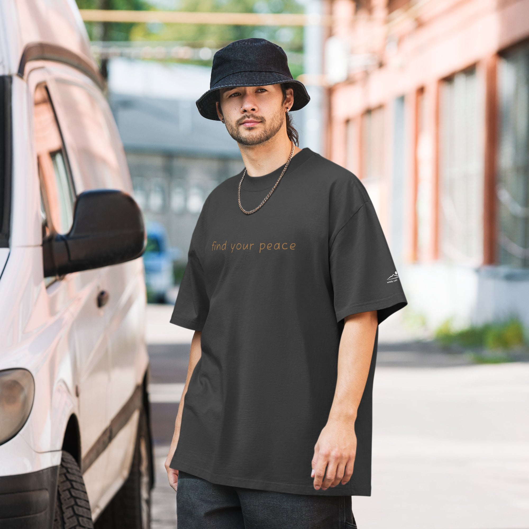 Find Your Peace oversized tee